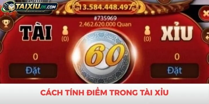 Cách tính điểm trong tài xỉu chuẩn đảm bảo công bằng