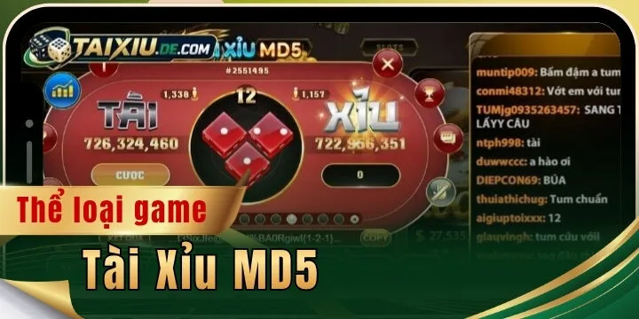 the loai tai xiu md5